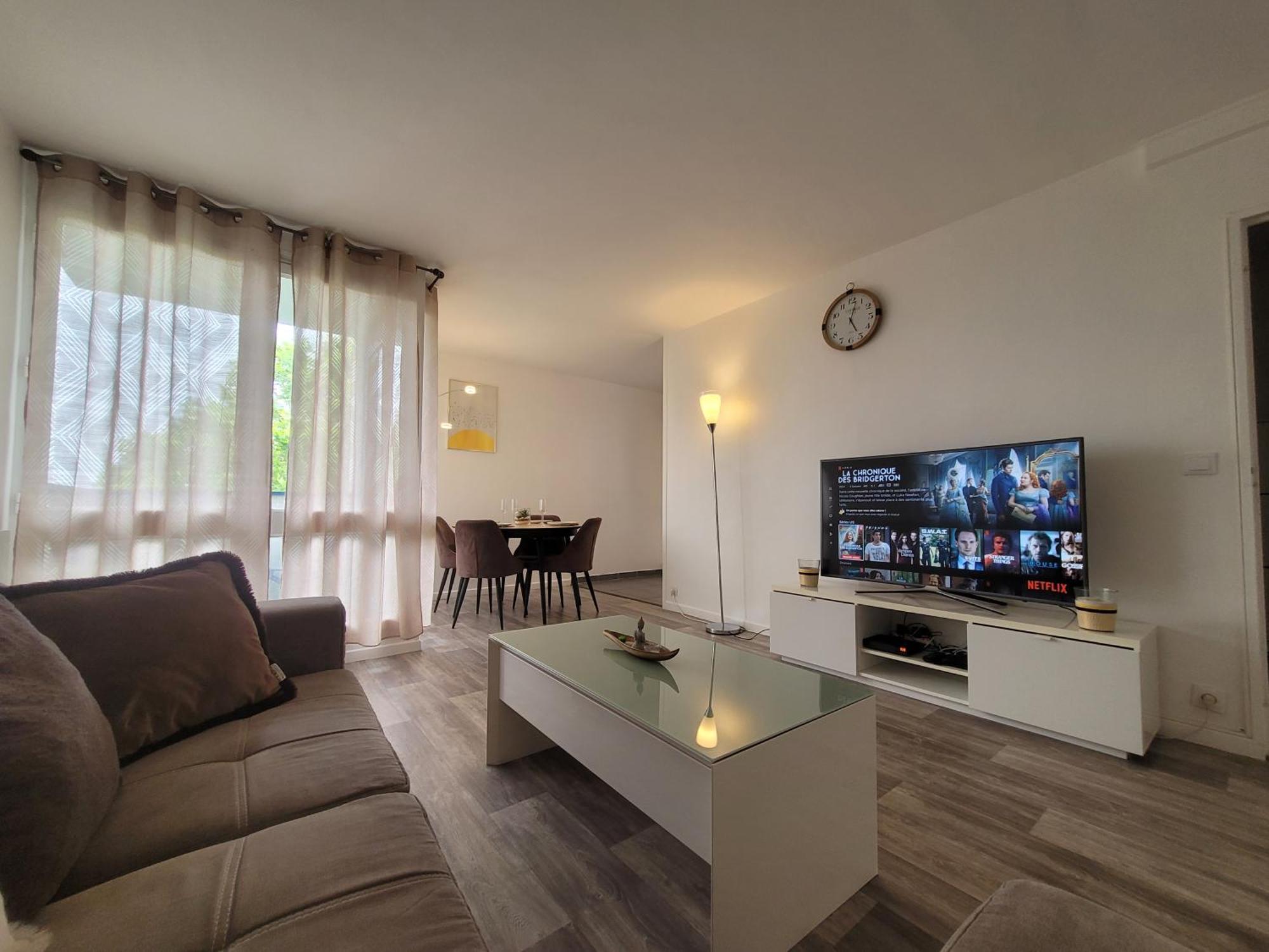 Parisian Retreat Pour 5 Personnes - 12 Min De Paris - Proche Gare Lejlighed Deuil-la-Barre Eksteriør billede